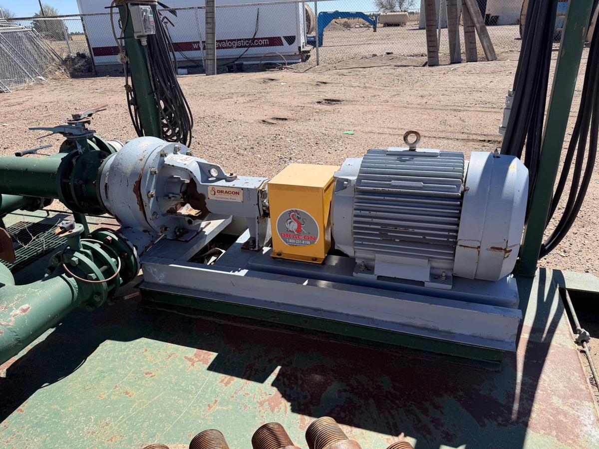 Used 180 bbl. Premix Tank Skid