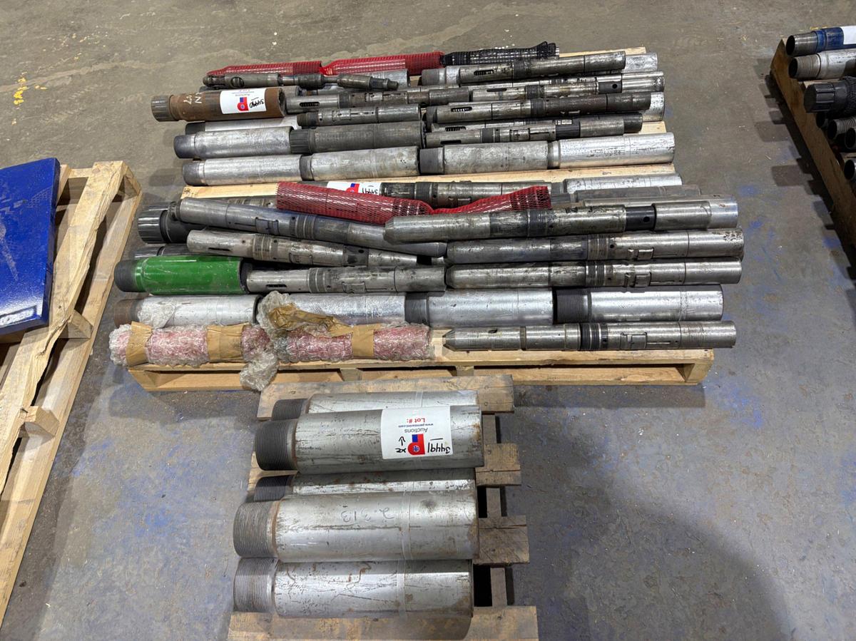 Used (17) 2.313 pump through plugs (Dart Valves) w/ (18) nipples