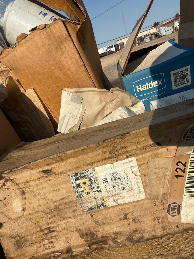 Used (2) PALLETS W/ CAT, CARQUEST, & DONALDSON FILTERS