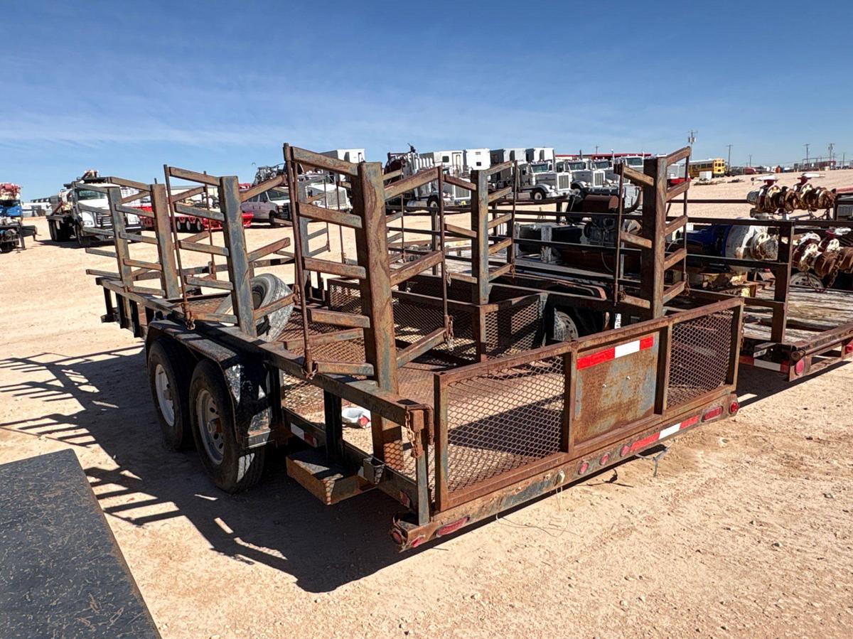 Used 2012 BIG TEX 18’ X 7’ T/A BUMPER PULL UTILITY TRAILER