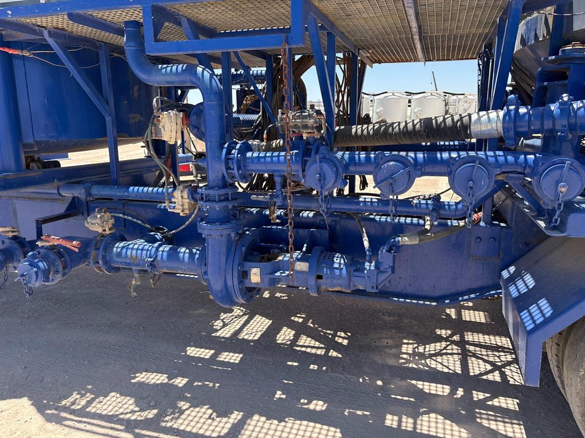 Used Serva t/a cement batch mixing trailer