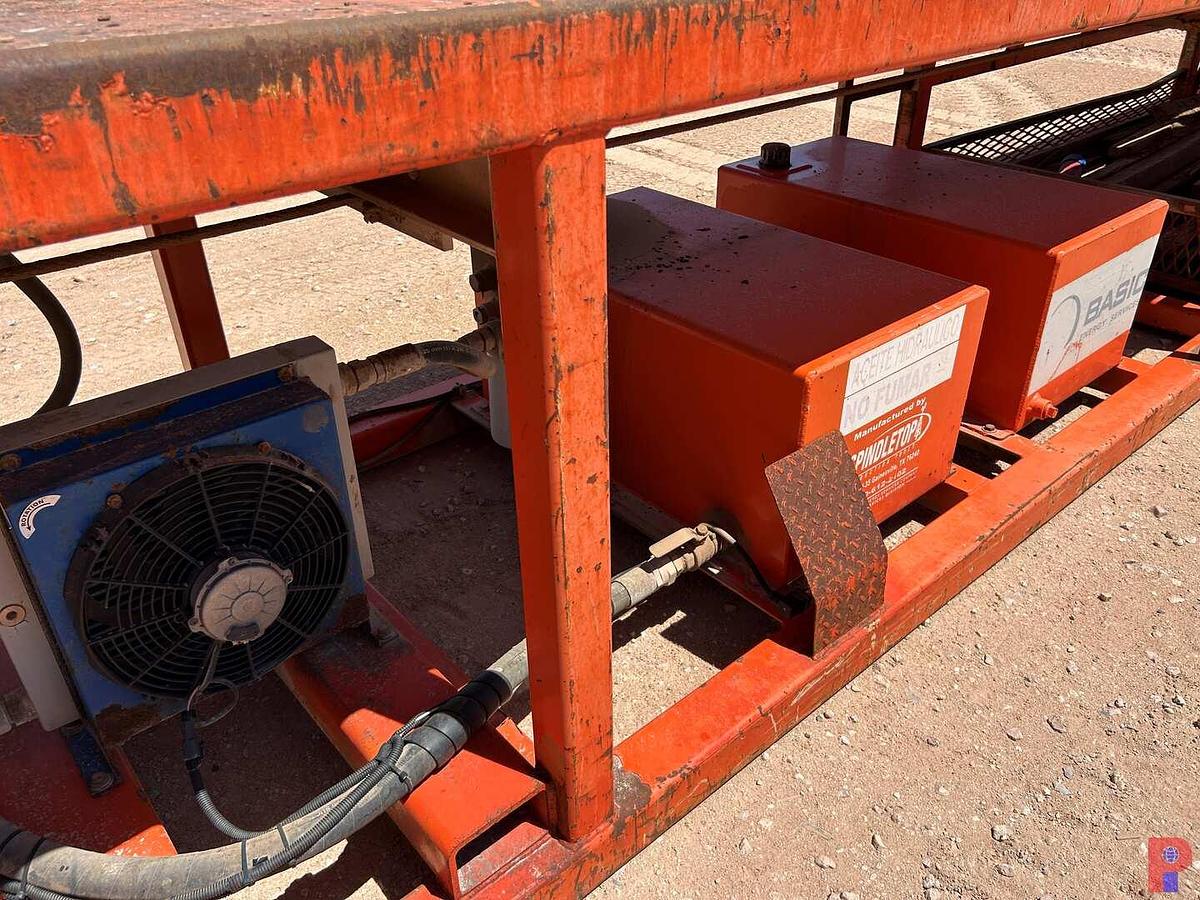 Used 40’ X 4’ X 3.7’ HYDRAULIC CATWALK