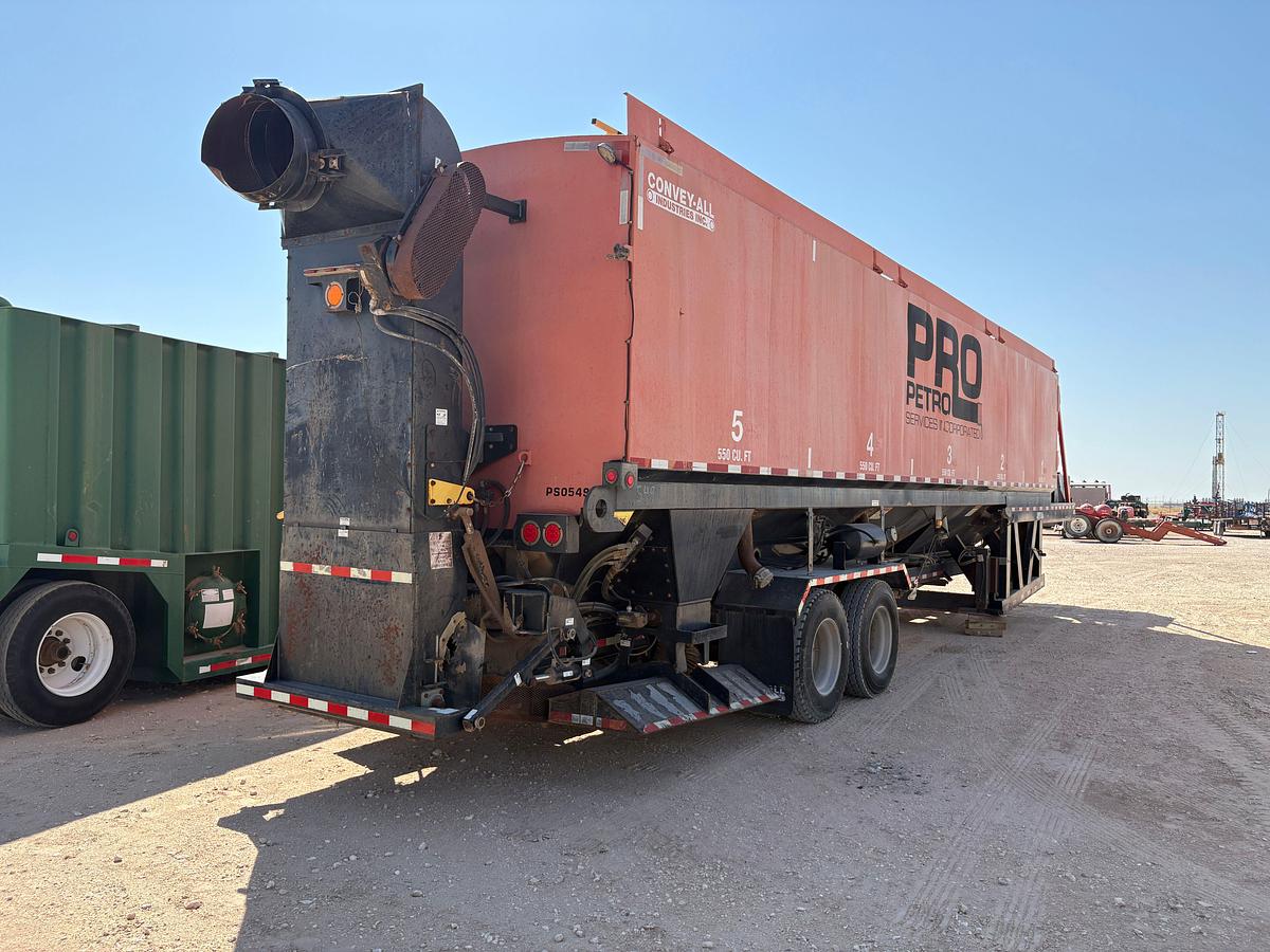 Used 2013 CONVEY-ALL SK3000-AC T/A 5-COMPARTMENT SAND KING TRAILER