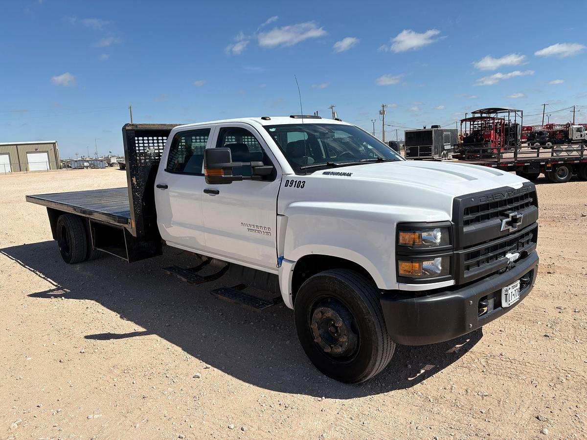 Used 2022 CHEVROLET SILVERADO 6500HD Flatbed Pickup