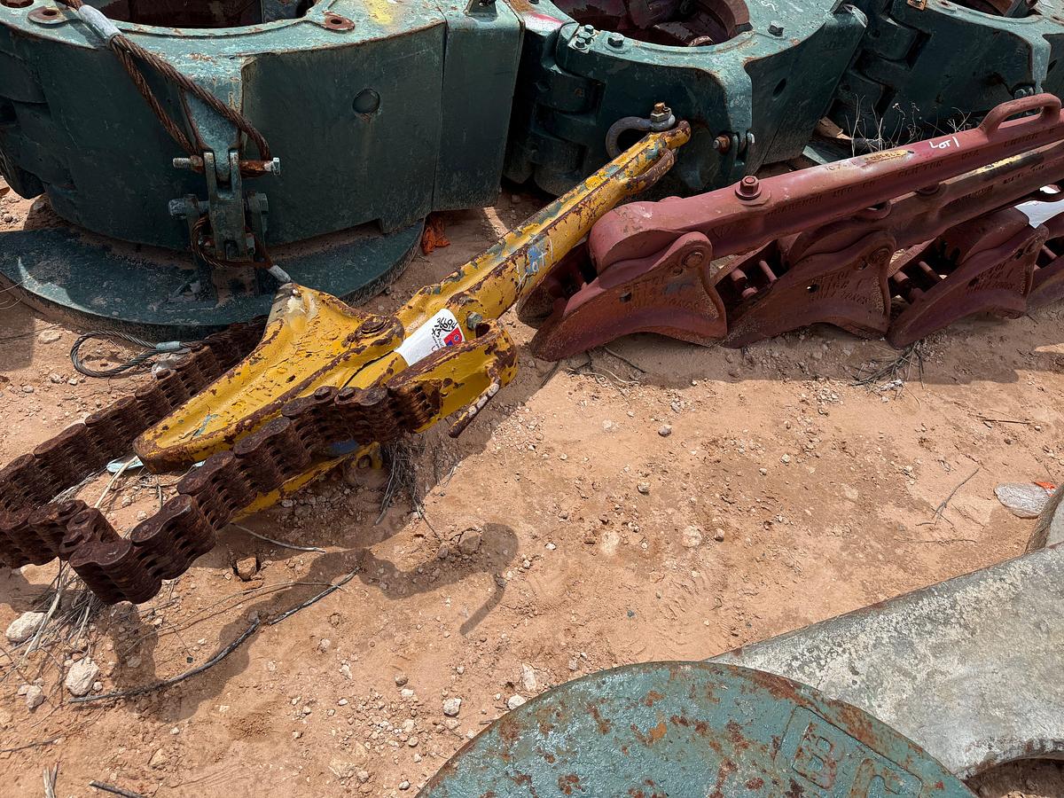 Used (3) PETOL 16” TO 40” IN. OD. MANUAL BULL TONGS