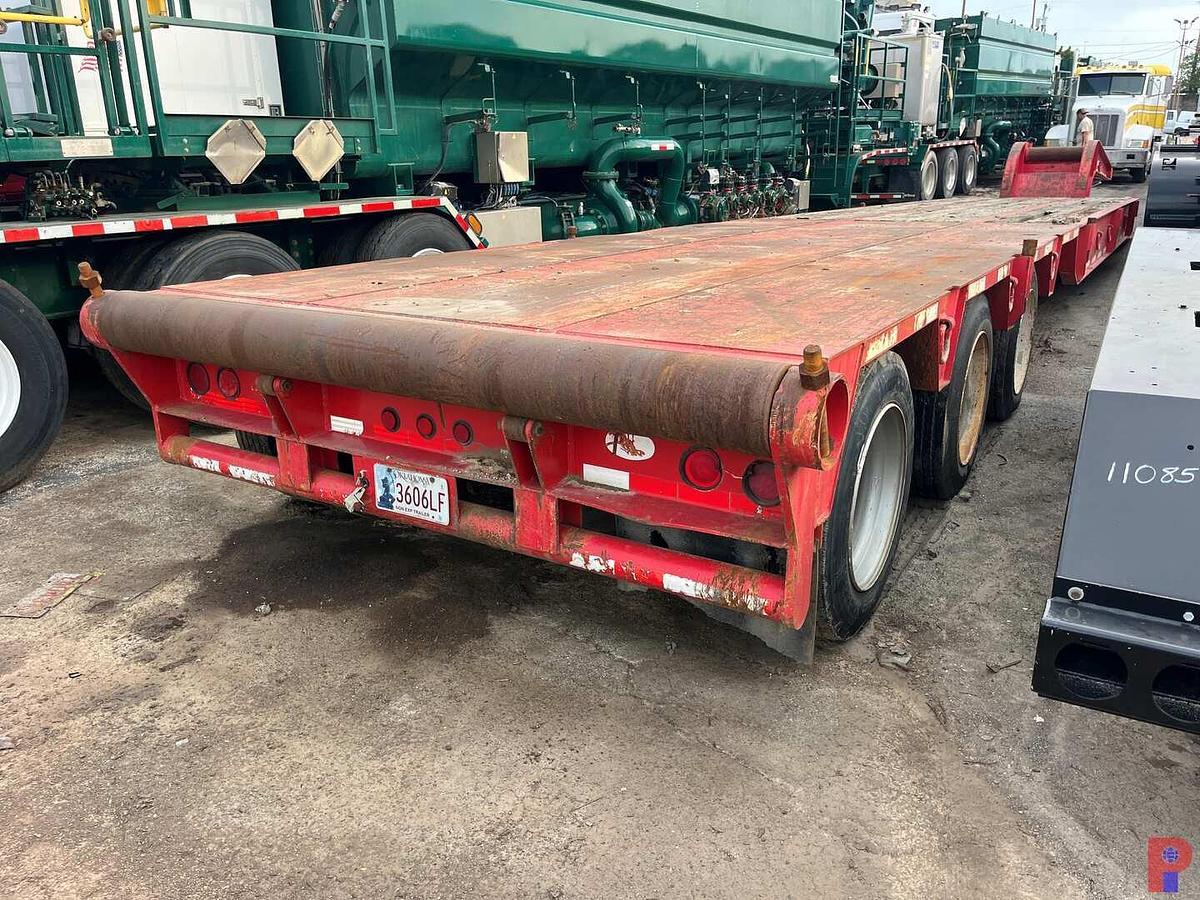 Used 2007 KALYN SIEBERT 4-AXLE 60 TON NARROW NECK LOWBOY