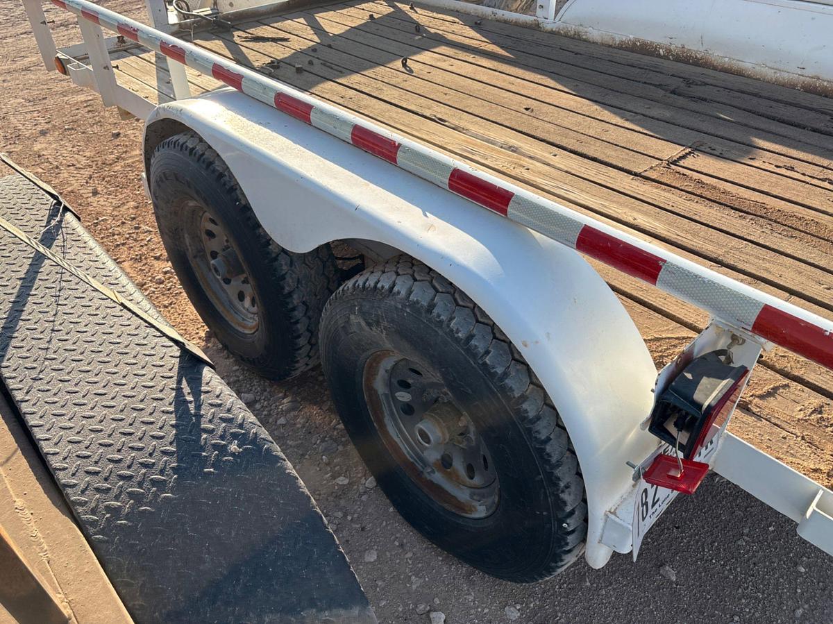 Used 2005 TEXAS BRAGG 12’ X 6.5’ T/A BUMPER PULL UTILITY TRAILER