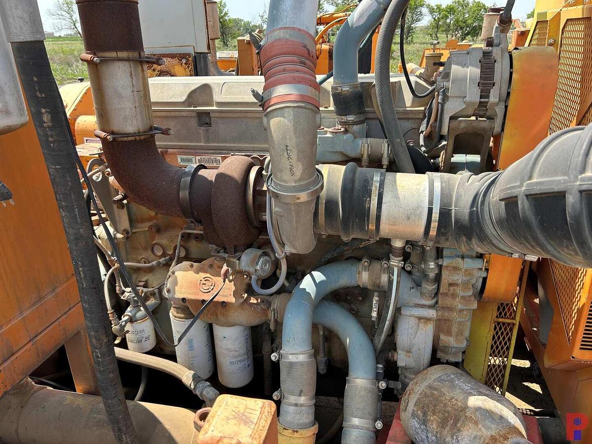 Used NATIONAL OILWELL JWS-340 TRIPLEX WELL SERVICE PUMP P/B DETROIT 60 SERIES W/ ALLISON TRANS.