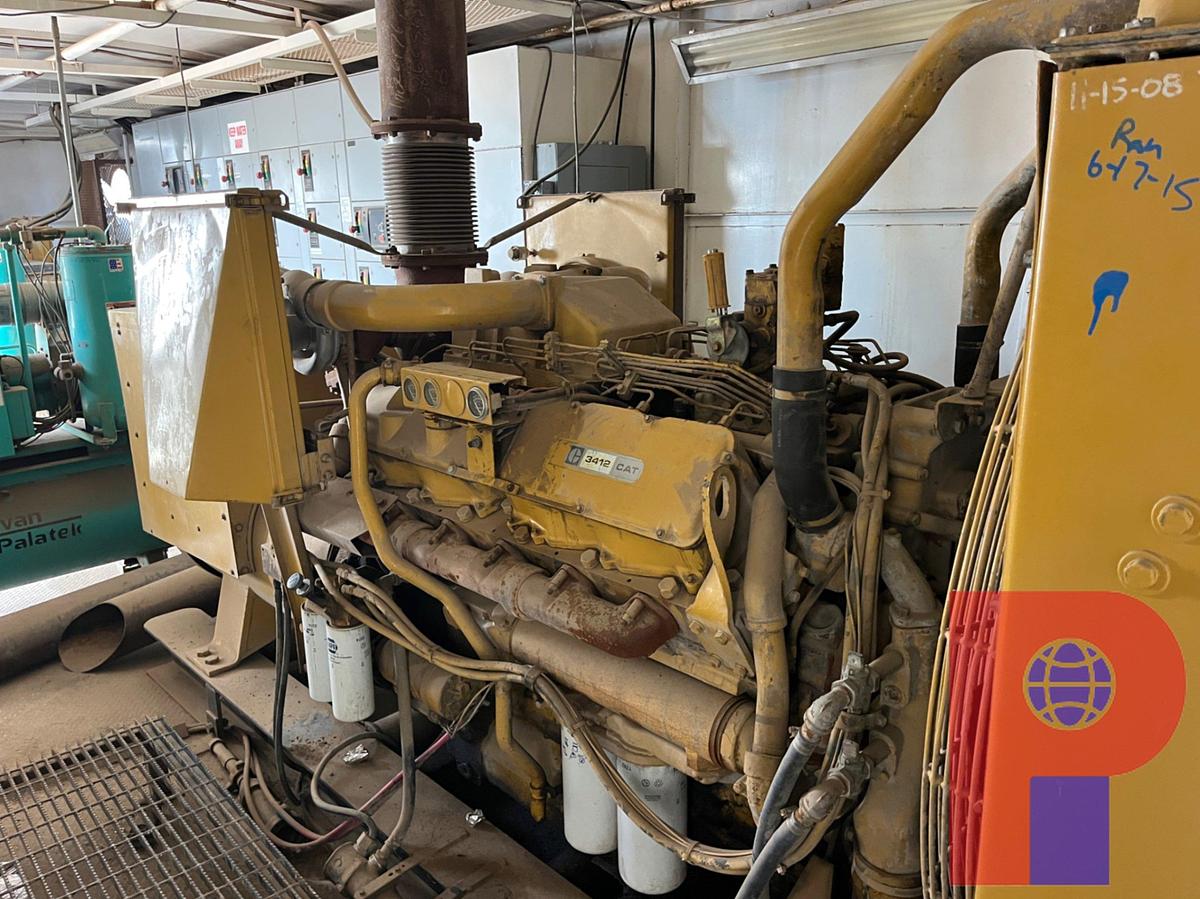 Used GENHOUSE W/ (2) 250 KW GENERATORS P/B CAT 3412 ENGINES