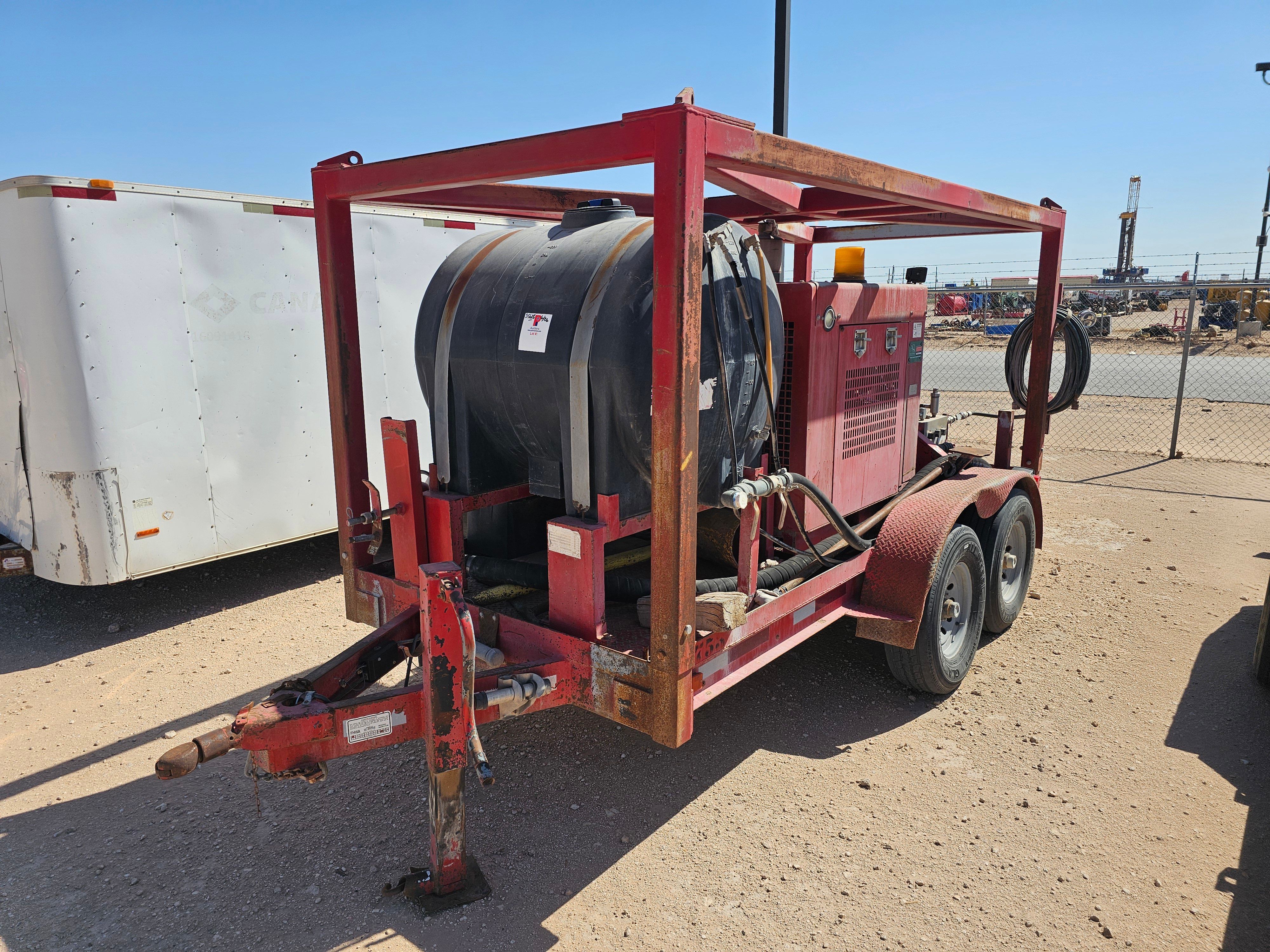 Used 2011 RELIABLE PUMPS CONSULTANTS INC RD300 10,000PSI HYDROSTATIC TEST TRAILER