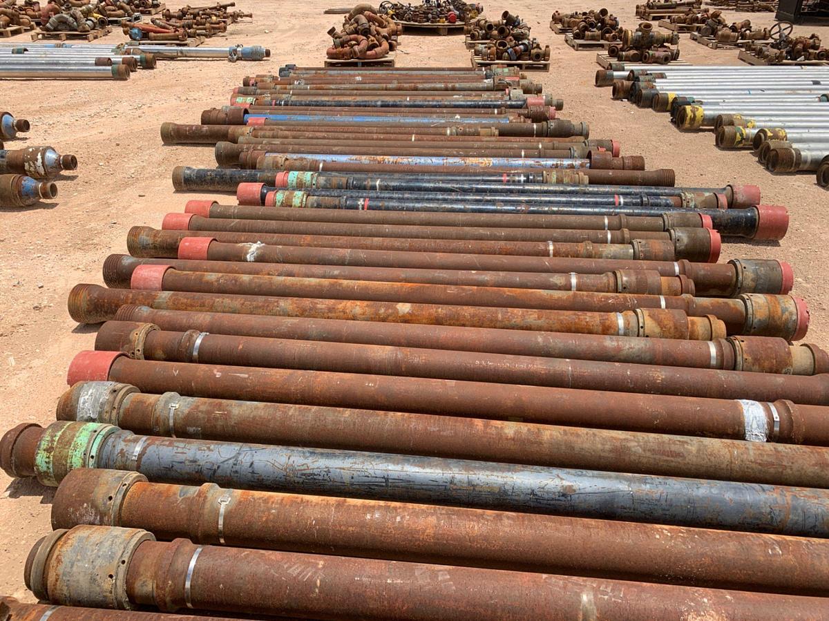 Used (47) 10ft JTS of 6” Wireline Lubricators