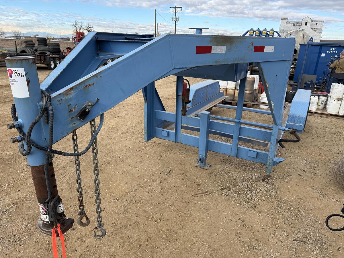Used 2012 BIG TEX 12' T/A GOOSENECK TRAILER