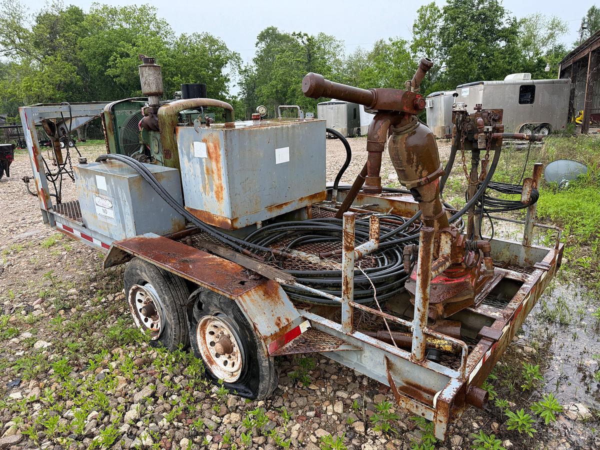 Used KING 53GA POWER SWIVEL MTD ON T/A GOOSENECK.TRAILER