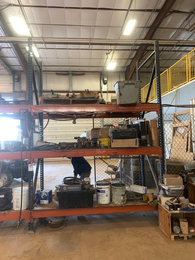 Used 6 Row Pallet Rack 11’x 16’