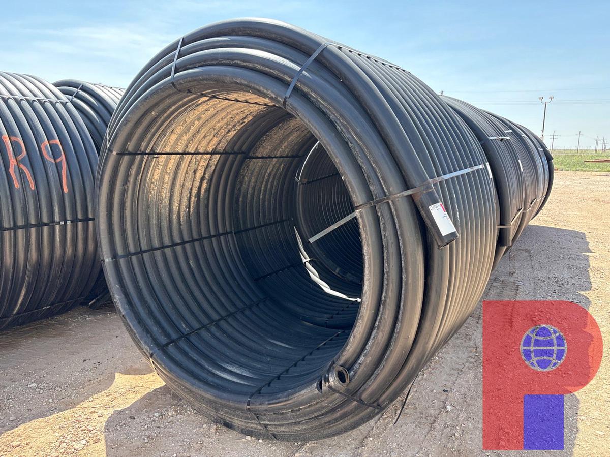 Used 1,000 FOOT ROLL OF 3" IPS SDR9 POLY PIPE