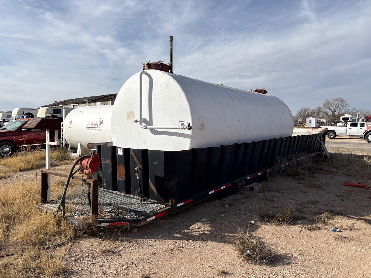 Used 23’ x 8’ fuel tank mtd in S/A portable containment tank