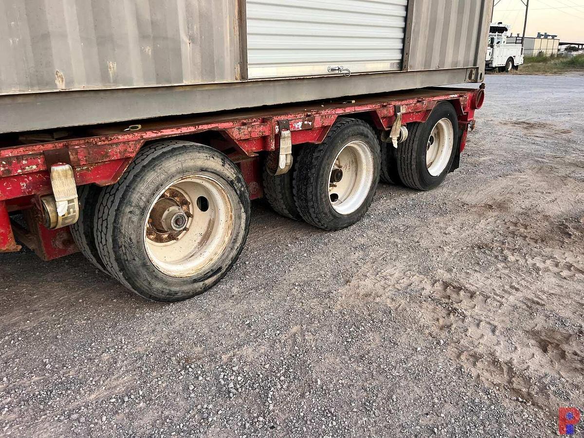Used 2014 BLACKSTONE  53’ TRI-AXLE OILFIELD STEP DECK TRAILER W/ RTB
