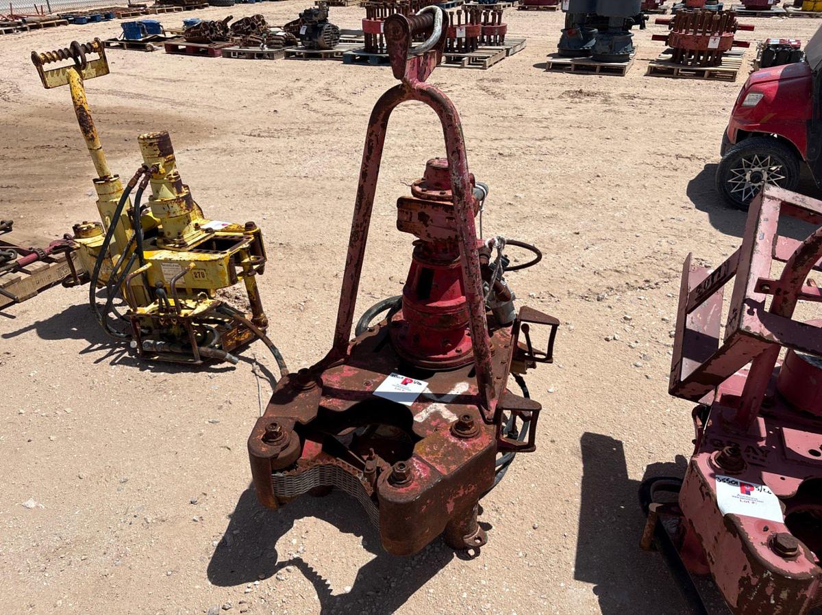 Used J-29 hydraulic pipe spinner