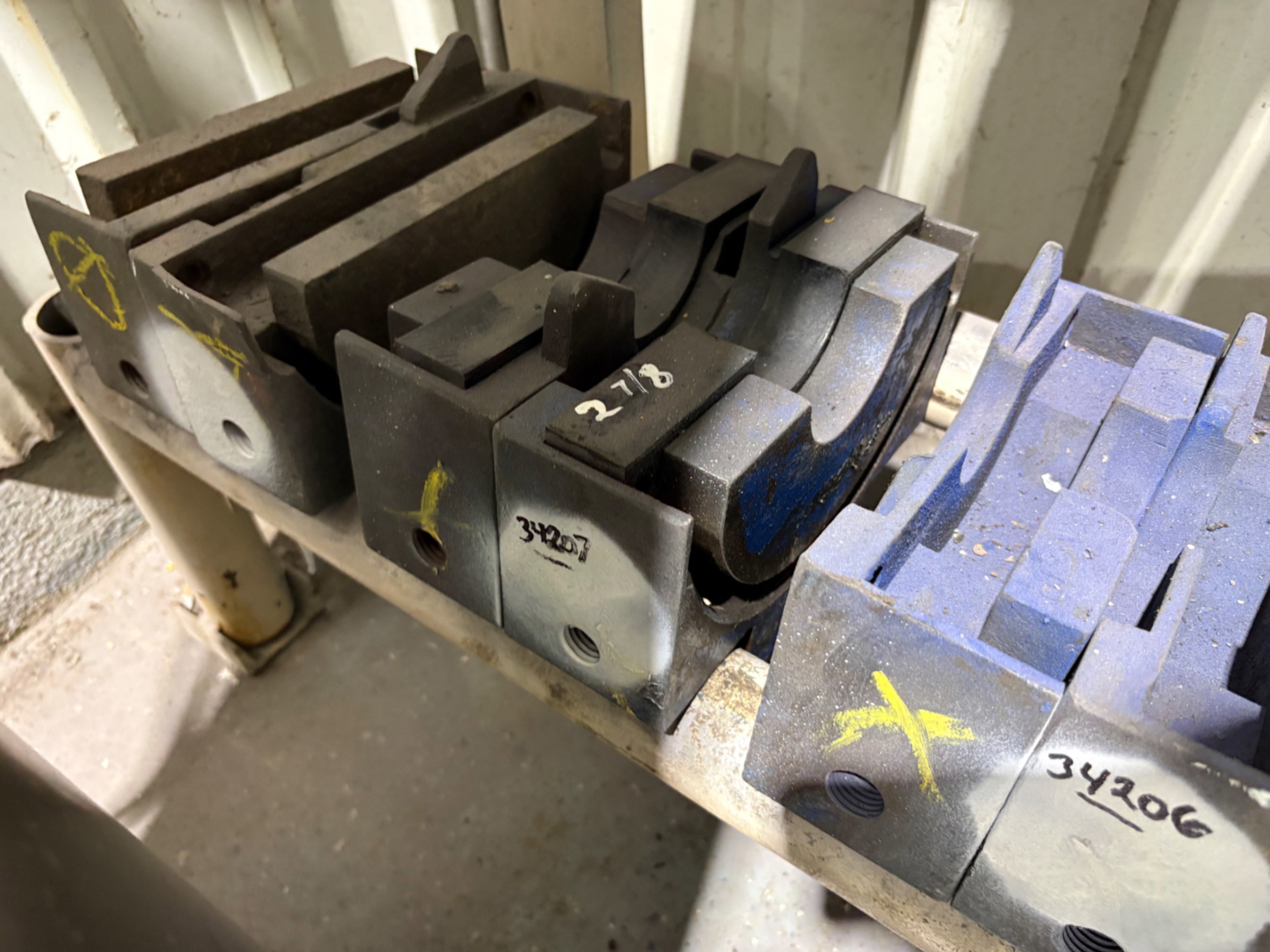 Used SET OF (2) 2-7/8” REEDY BOP PIPE RAMS