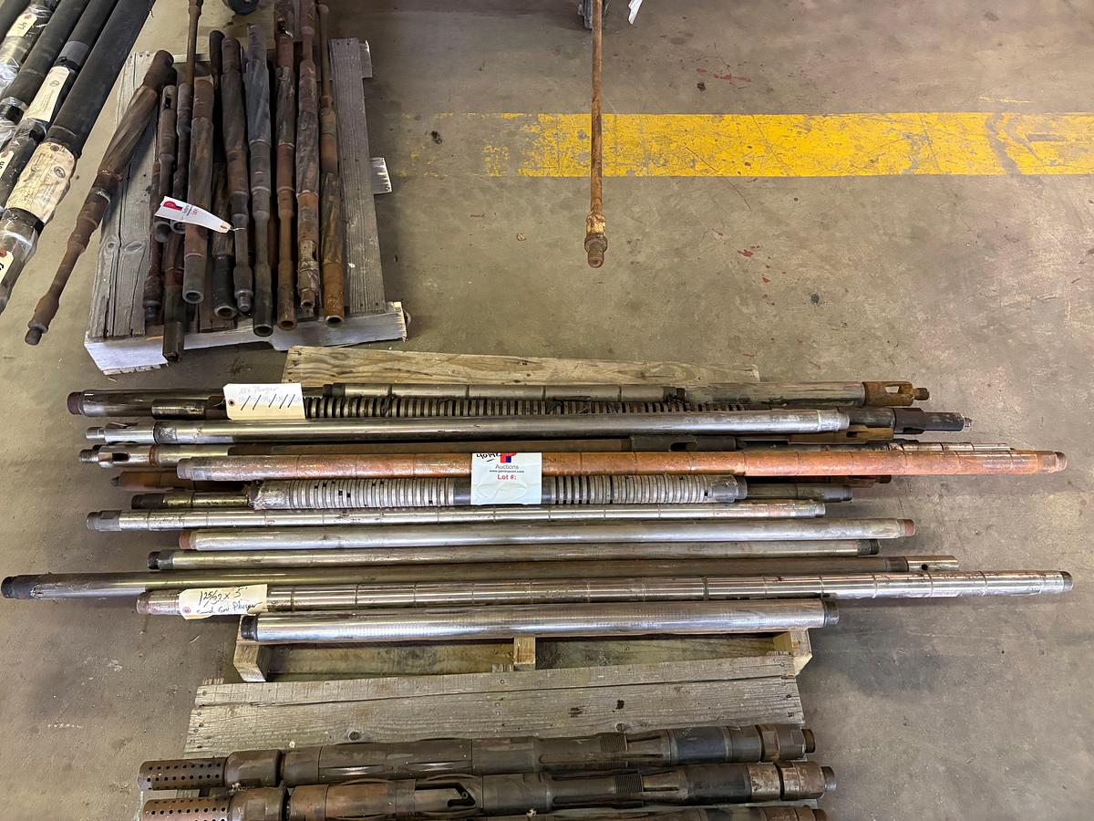 Used (22) assorted downhole pump plungers