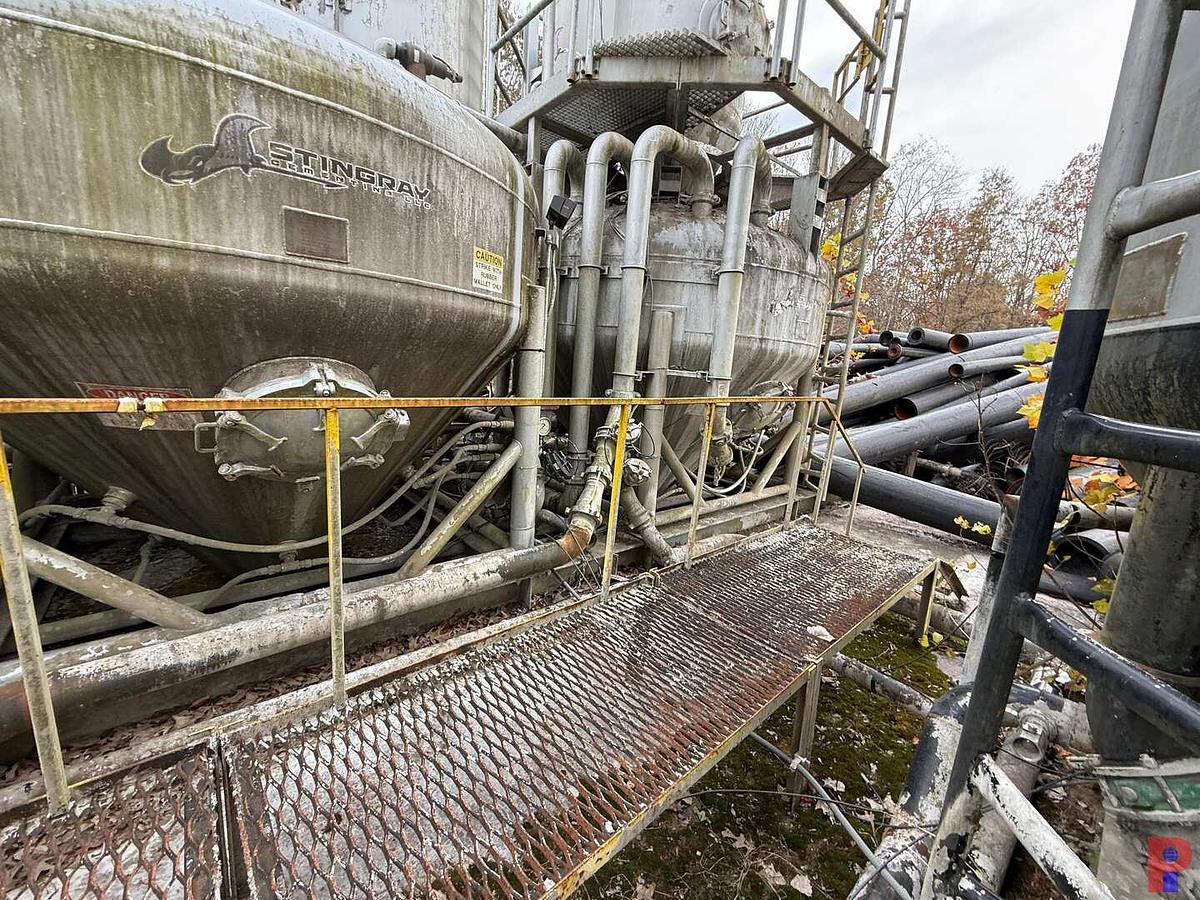 Used 2012 WILCO 5-SILO PORTABLE CEMENT BULK PLANT PACKAGE