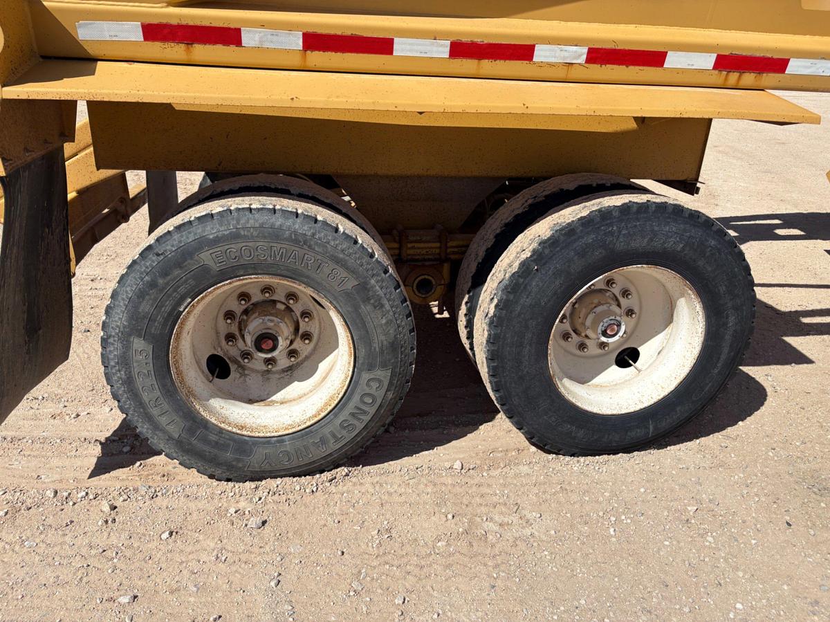 Used 1999 TRAIL KING TK54BDU-402 T/A BELLY DUMP TRAILER