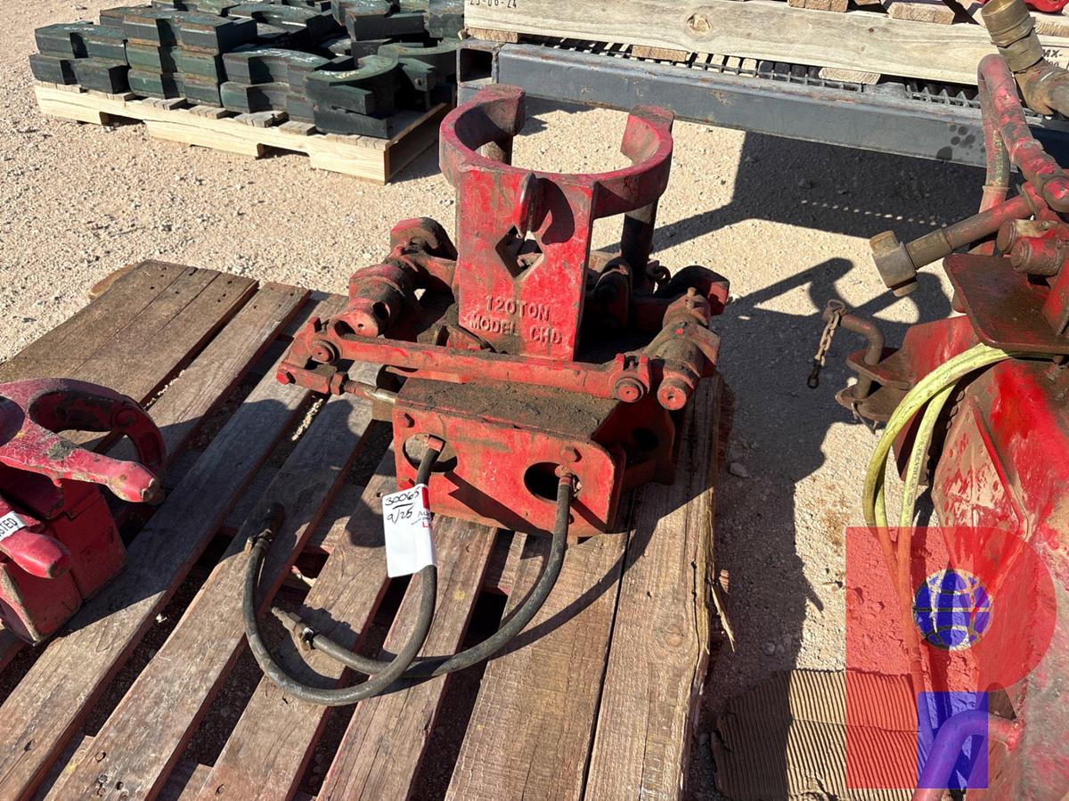 Used MODEL CHD 120 TON PNEUMATIC TUBING SPIDER