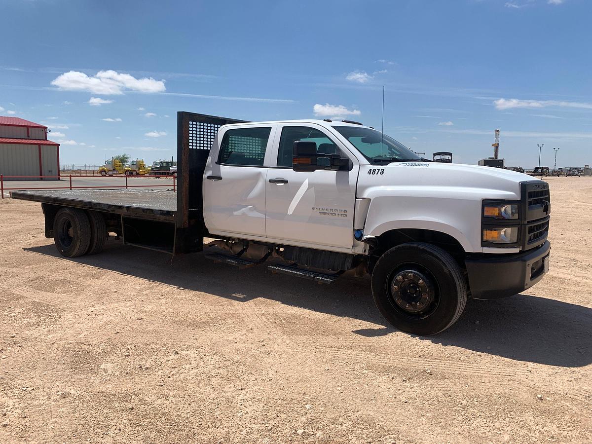 Used 2022 CHEVROLET SILVERADO 6500HD Flatbed Pickup