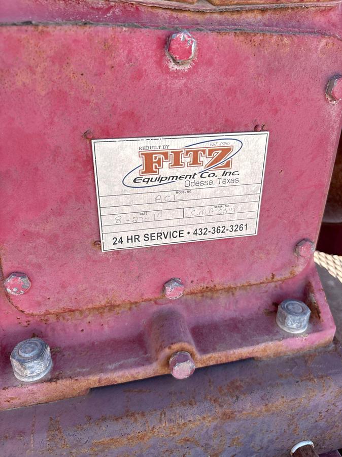 Used Dual pod t/a dry bulk tank trailer