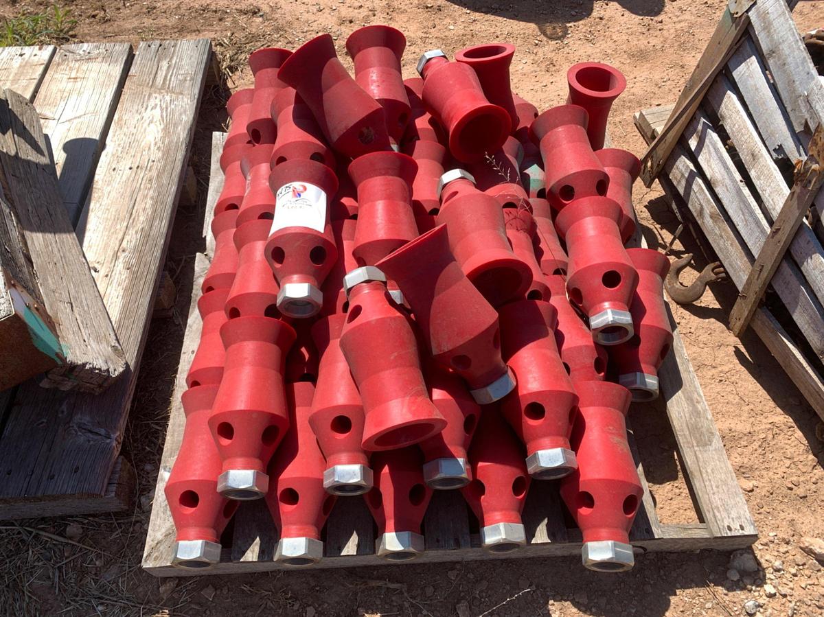 Used Pallet of Vortex Radial Eductors