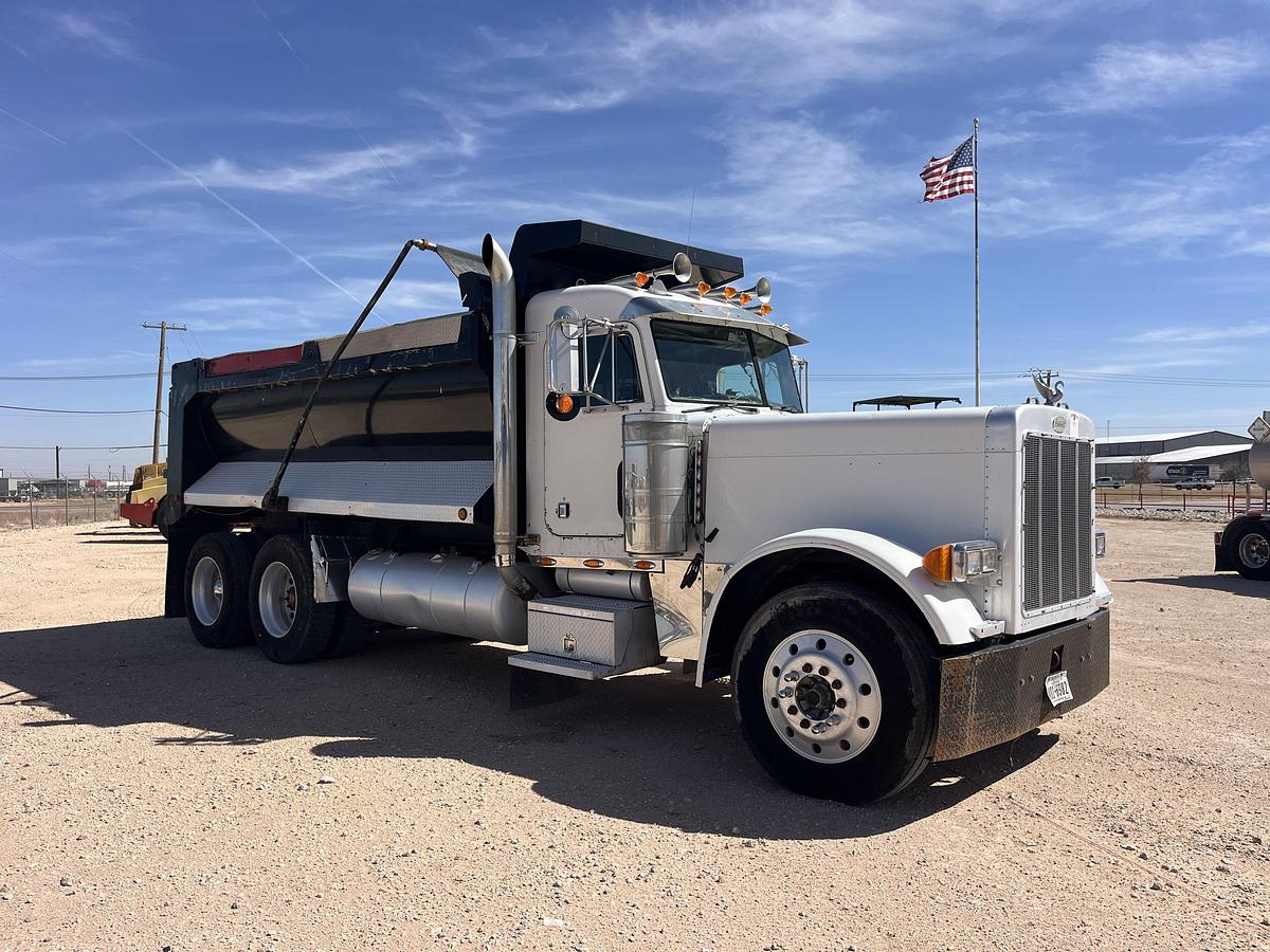 Used 1998 PETERBILT 379 T/A DAYCAB DUMP TRUCK