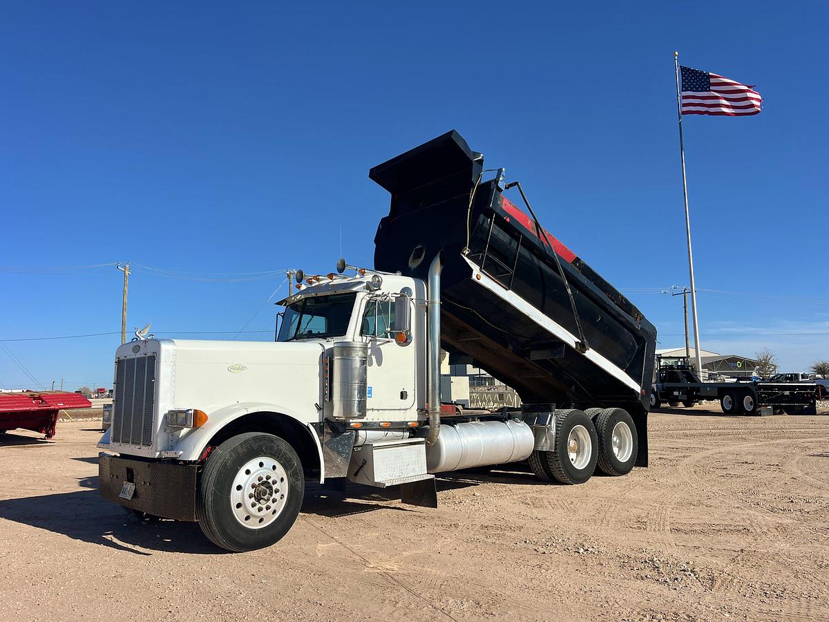 Used 1998 PETERBILT 379 T/A DAYCAB DUMP TRUCK