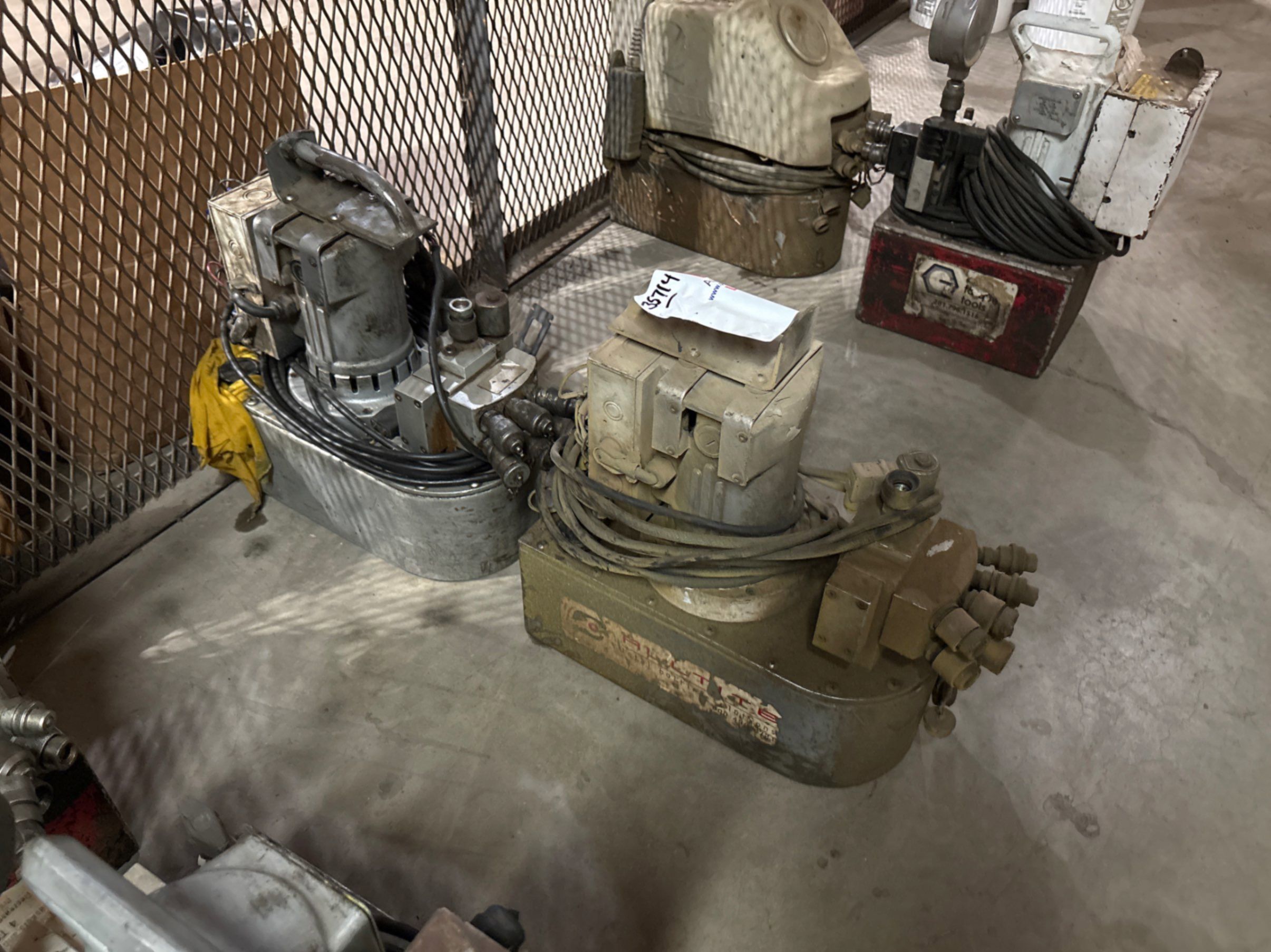 Used (2) 10K electric hydraulic pumps