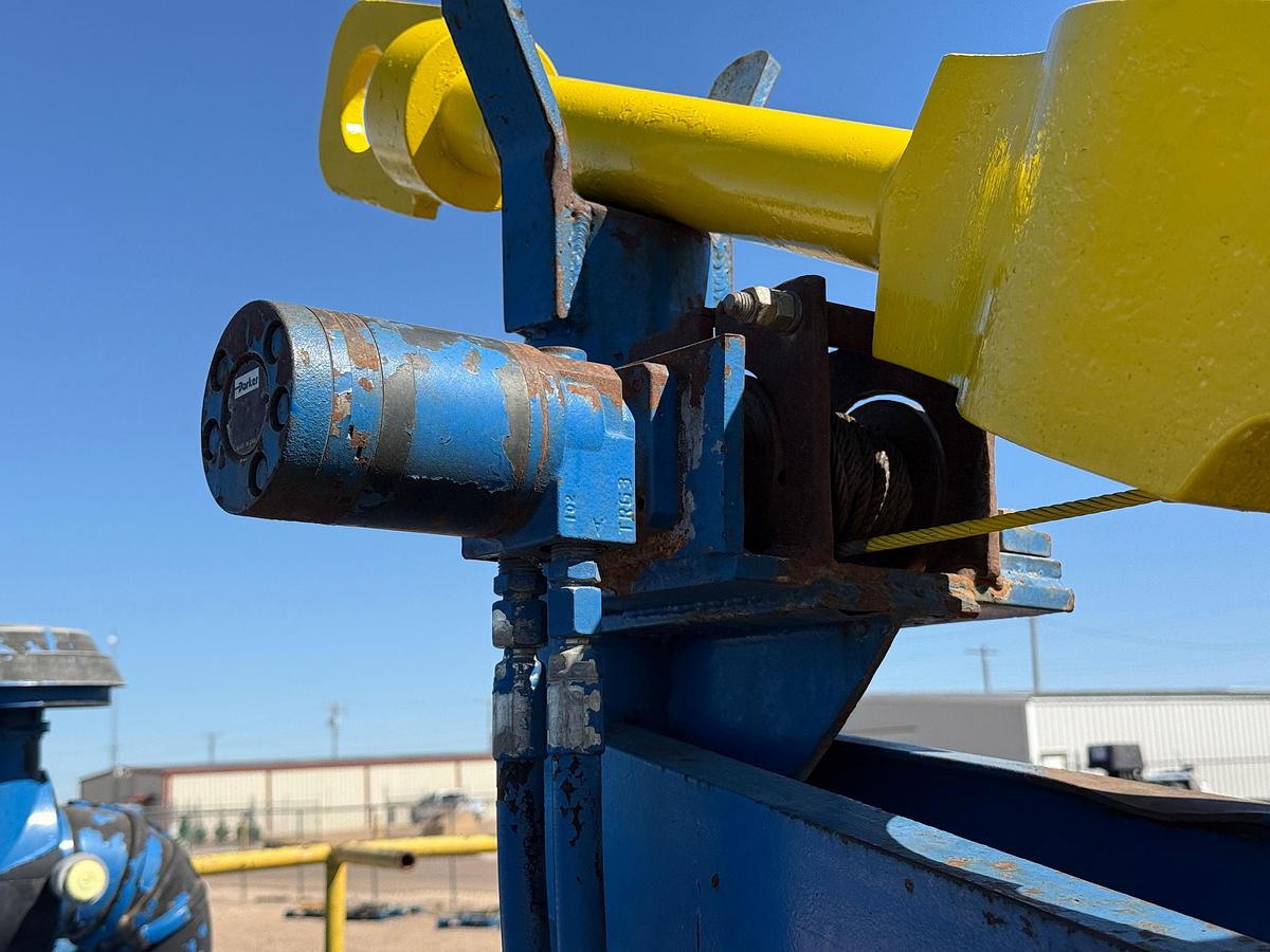 Used 2011 BOWEN S2.5 85-TON POWER SWIVEL MTD ON 2011 PRECISION PUMP T/A GOOSENECK TRAILER