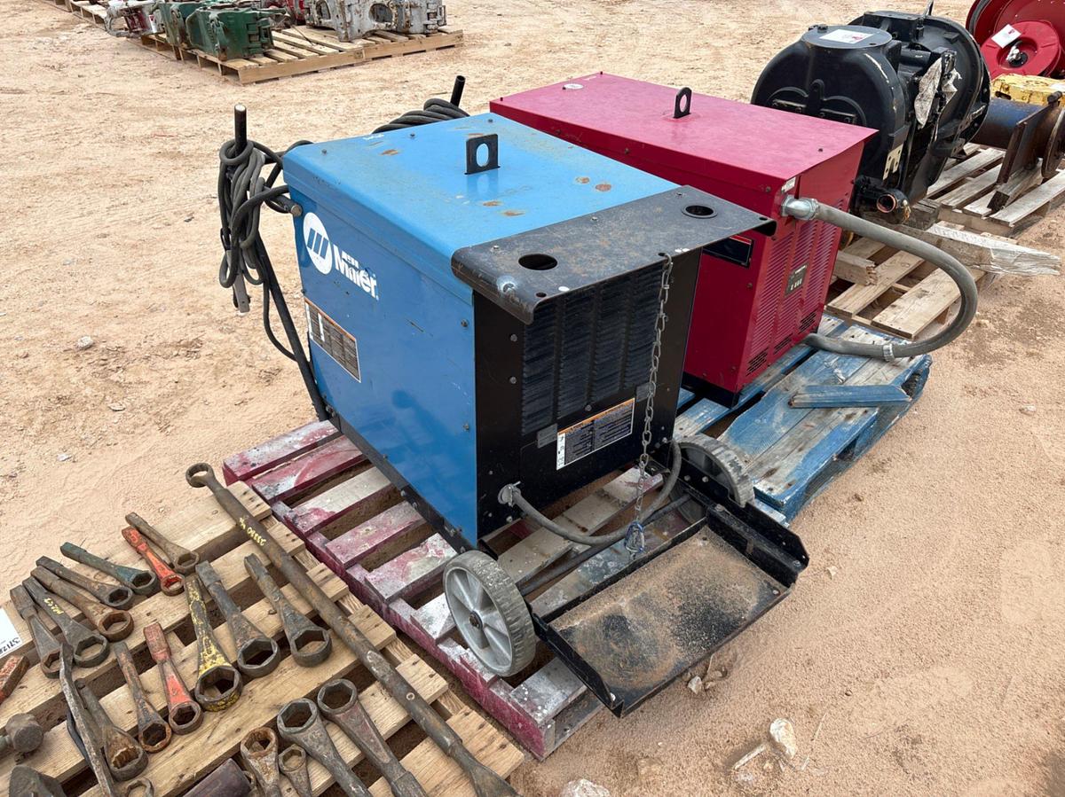 Used Miller deltaweld 302 portable welding machine