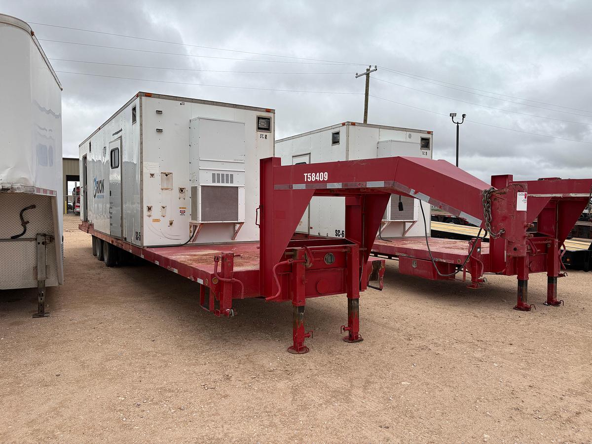 Used 2015 AMERITRAIL 40’ X 100” T/A GOOSENECK TRAILER