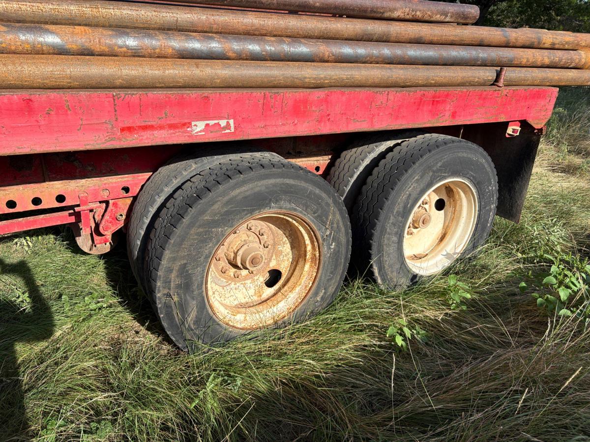 Used 40’ x 92” T/A OILFIELD FLOAT TRAILER