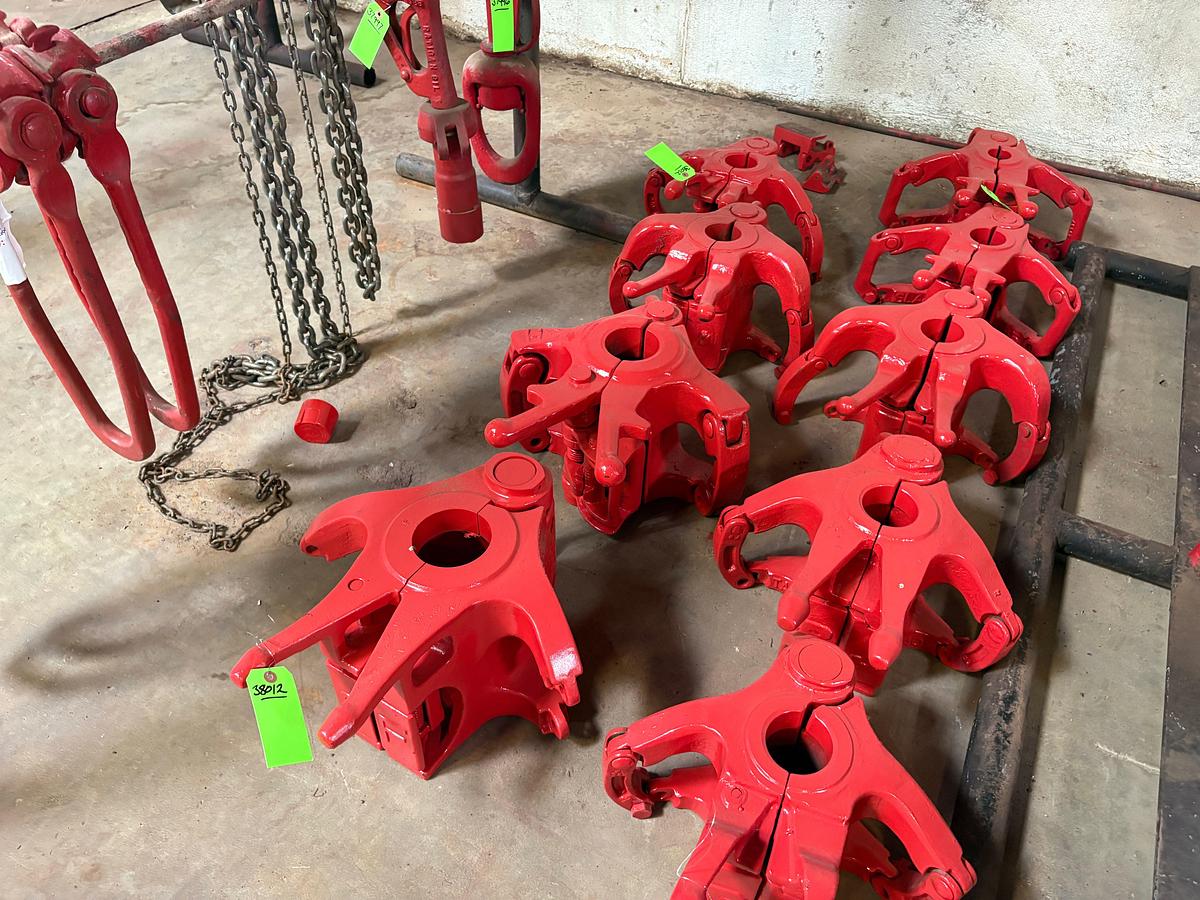 Used (4x$) 2-3/8” 100-ton tubing elevators