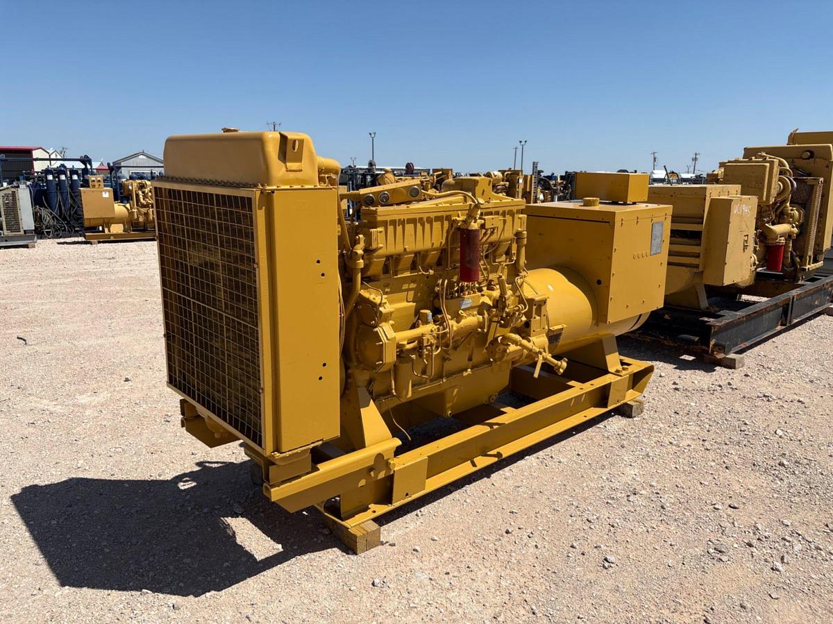 Used Cat D3406 260kw standby gen set
