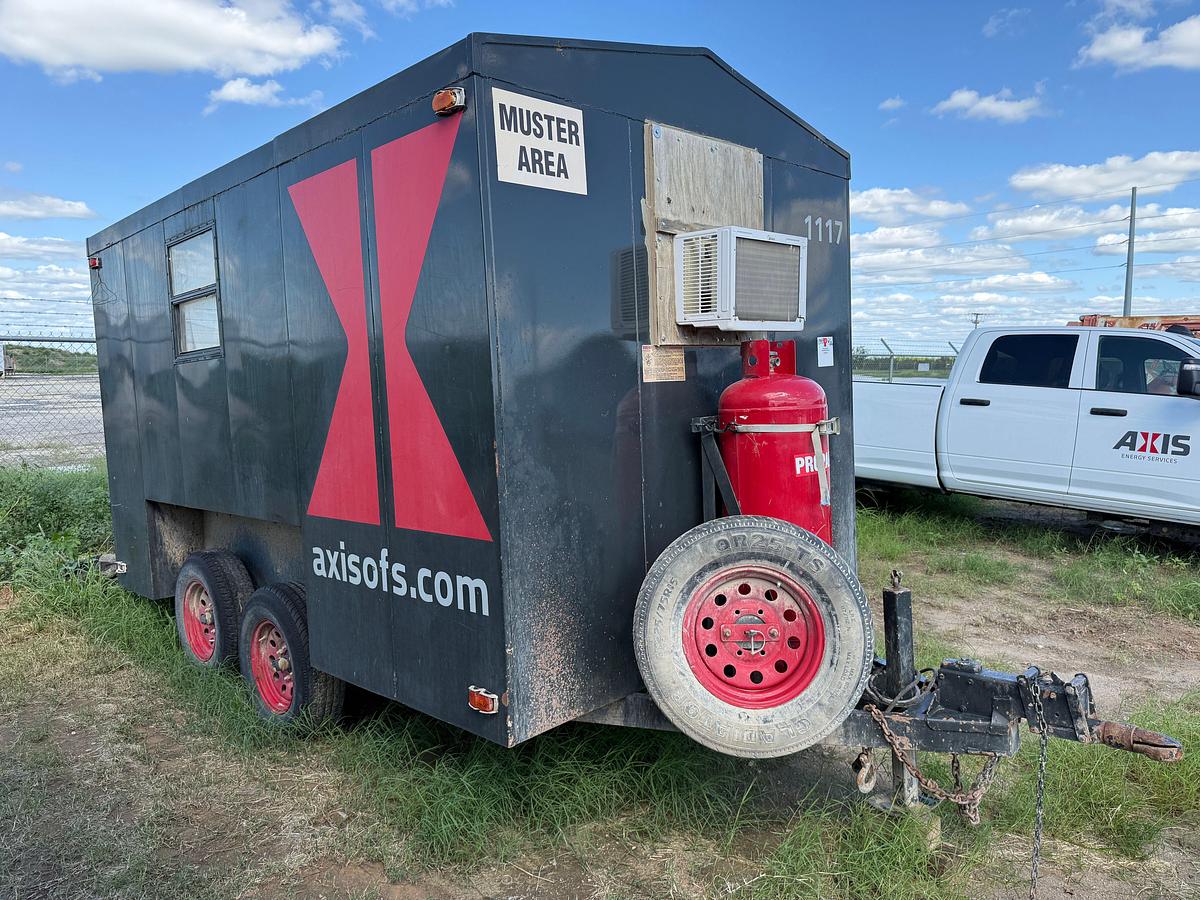 Used 2006 PARKER TRAILERS 12’ X 80” X 80” T/A CREW / DOGHOUSE BP TRAILER