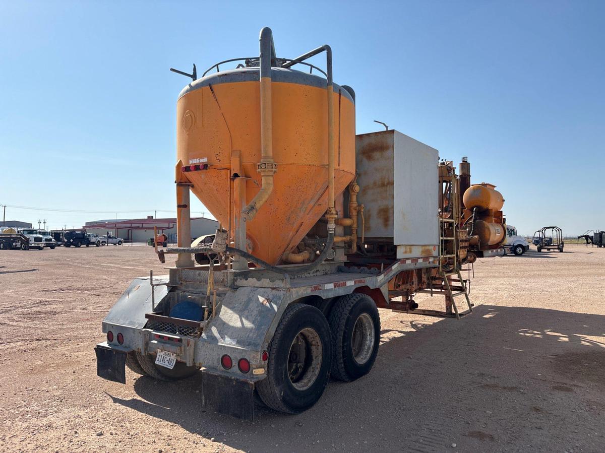 Used National Oilwell P17 T/A cement pump trailer