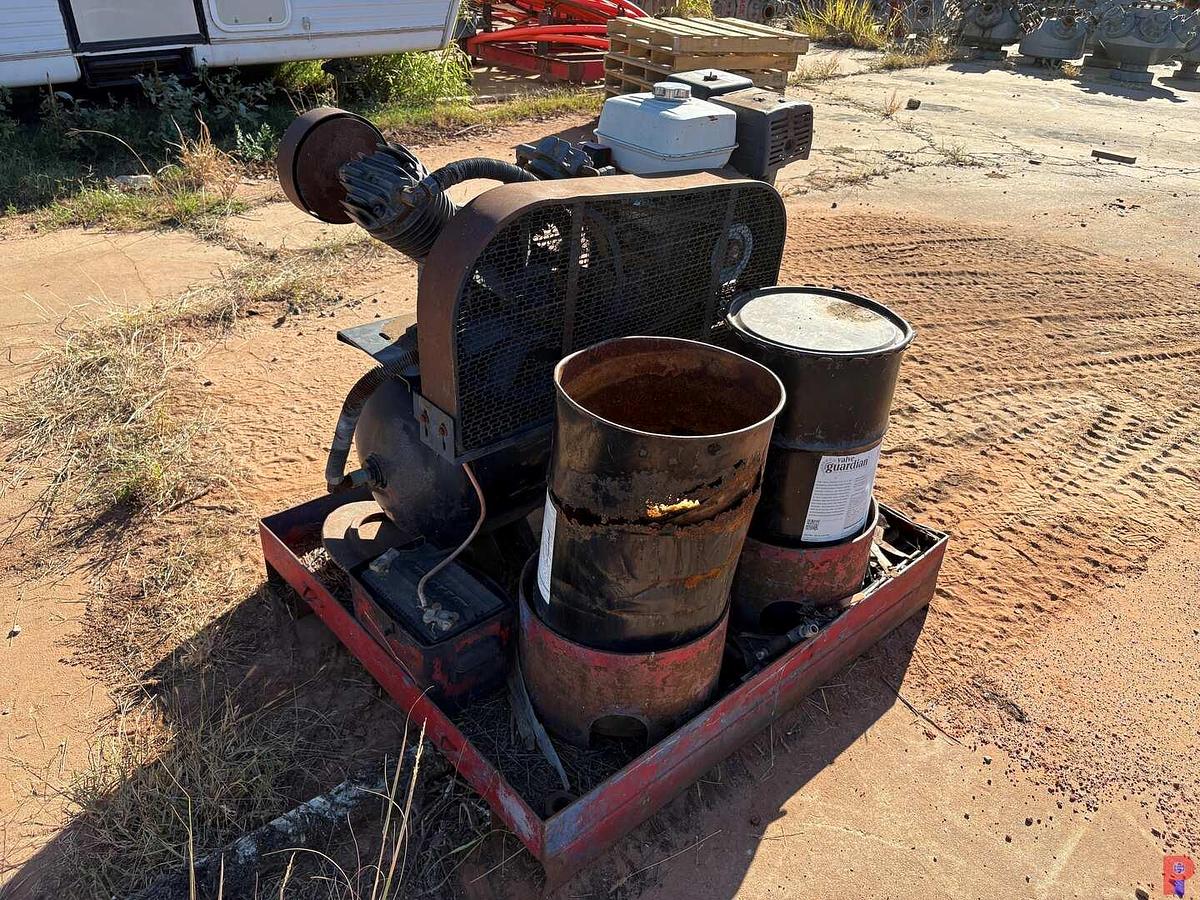 Used PUMA AIR COMPRESSOR MTD ON 4’ X 3.5’ SKID