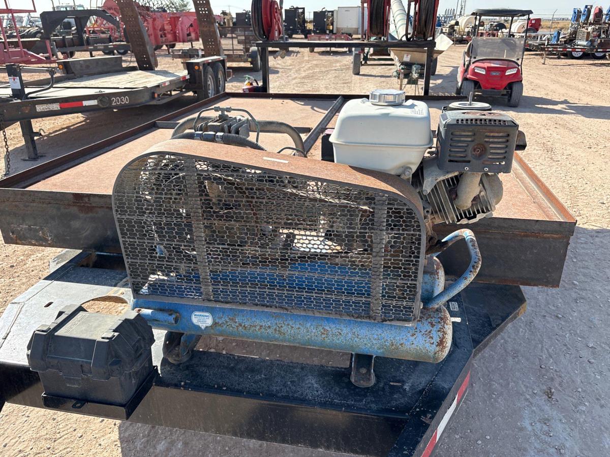 Used 2018 SAGE OIL VAC 12’ X 88” T/A BUMPER PULL LUBE TRAILER