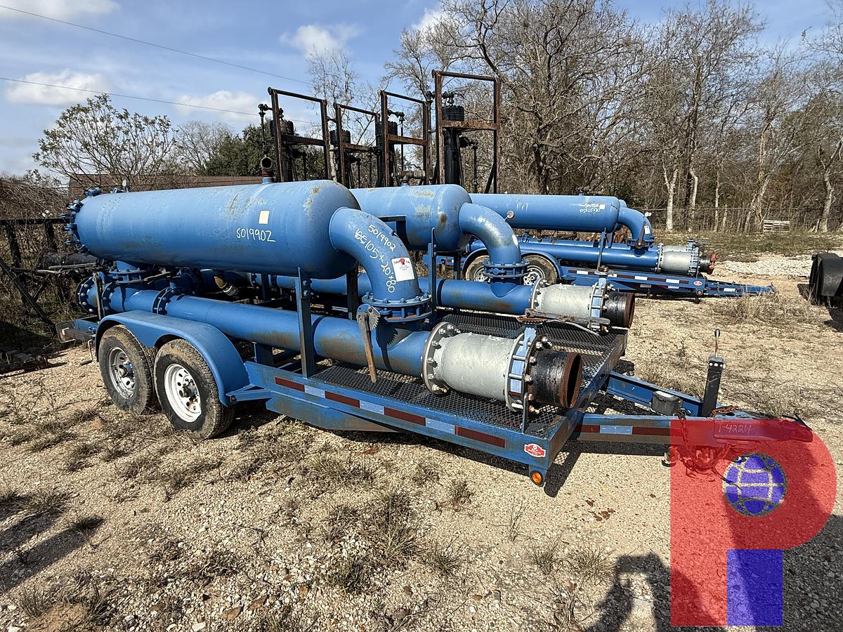 Used 2018 BAR H WELD 16’ T/A DUAL FILETR POD WATER TRANSFER TRAILER