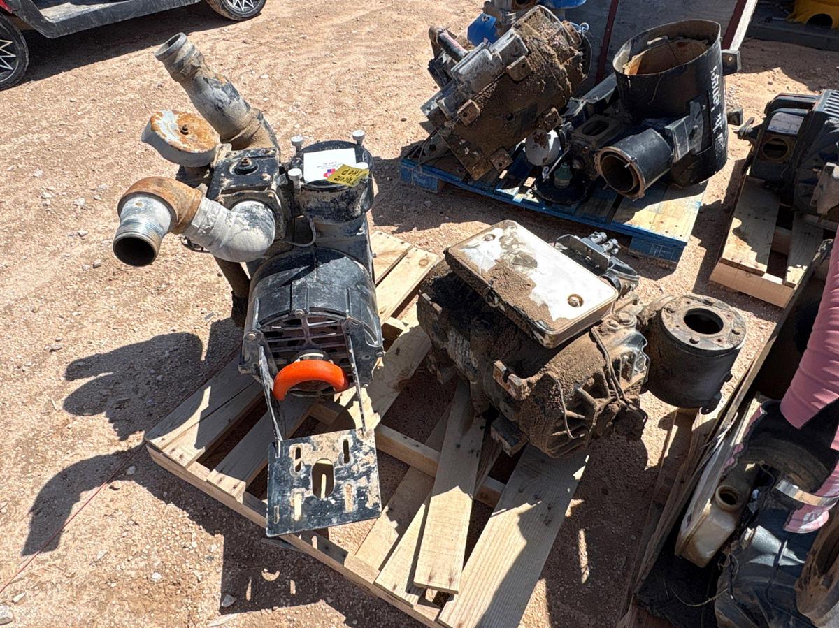 Used (2) vacuum pumps, NVE & Jurop