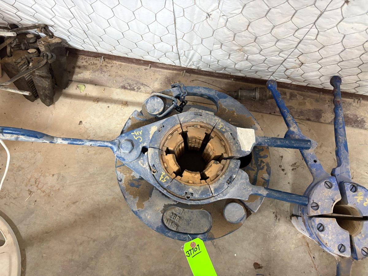 Used Ortco 12-5501 5-1/2” 100-ton slip bowl w/ (2) sets of slips
