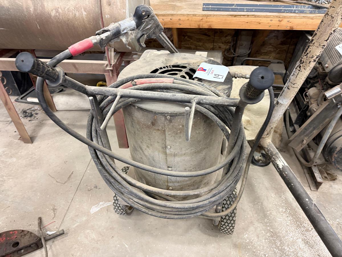 Used PORTABLE HOT WATER PRESSURE WASHER P/B VANGAURD 16-HP ENGINE