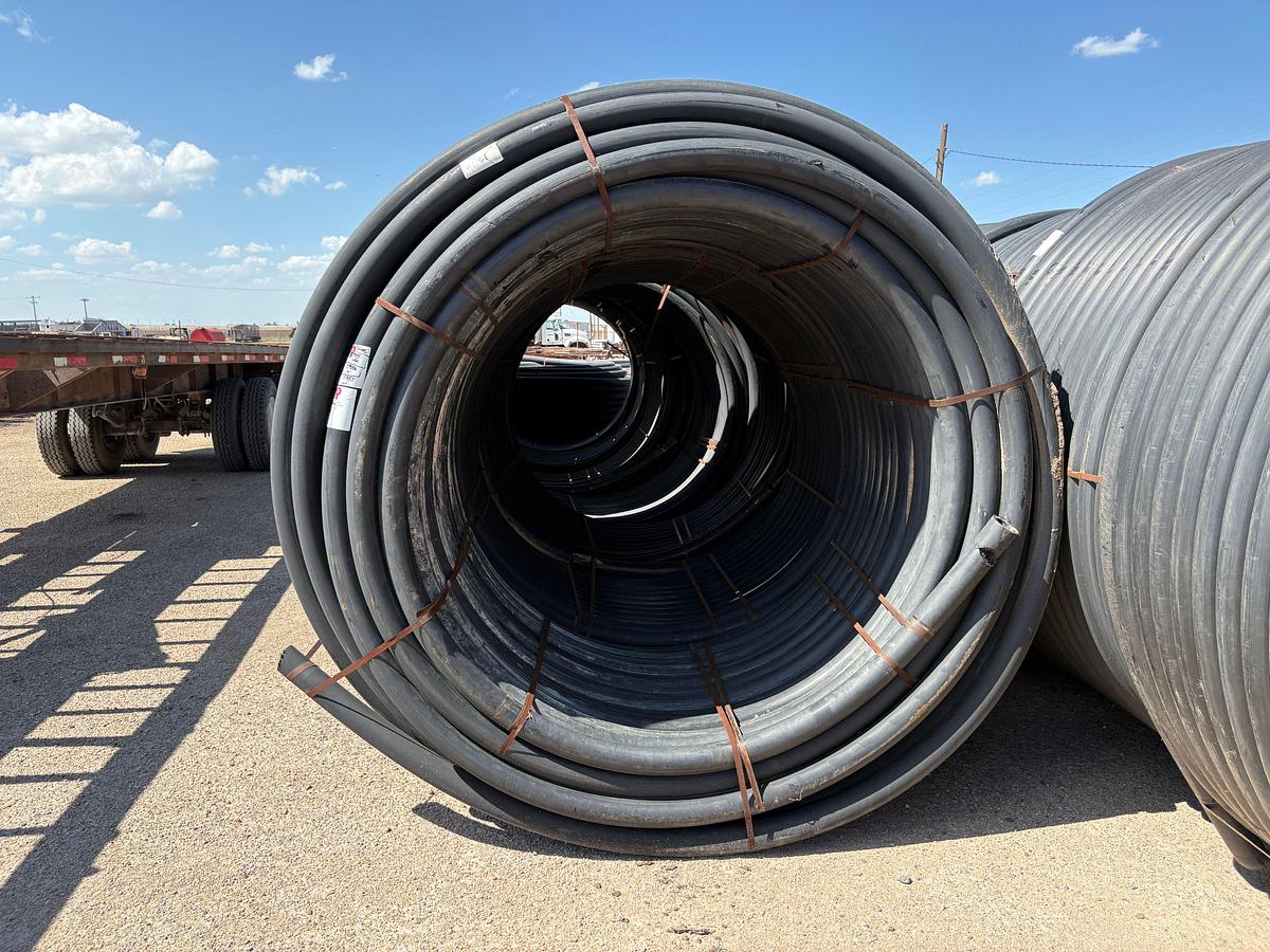 Used 1000’ ROLL OF USED 3” IPS POLY PIPE