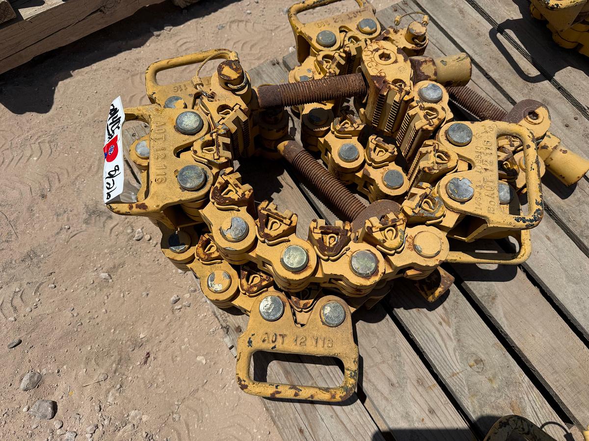 Used (3 x $) AOT TYPE C 10-LINK SAFETY CLAMP