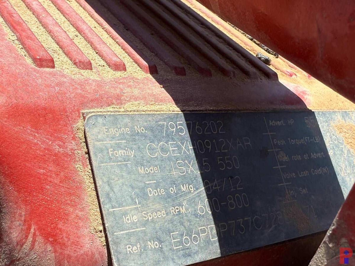 Used 2013 PETERBILT 367 QUAD AXLE COIL TUBING HAUL TRUCK